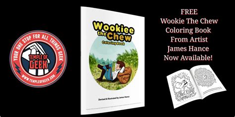 James Hance Offers A Wookie The Chew Coloring Book For