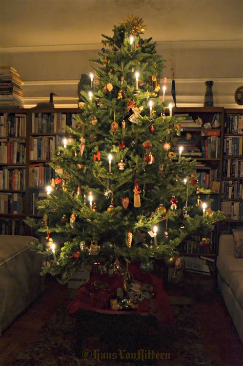 Posts About Candle Lit Christmas Tree German Christmas Traditions On