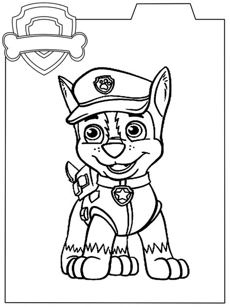 Descargar Gratis Dibujos Para Colorear Paw Patrol Paw Patrol Dibujos