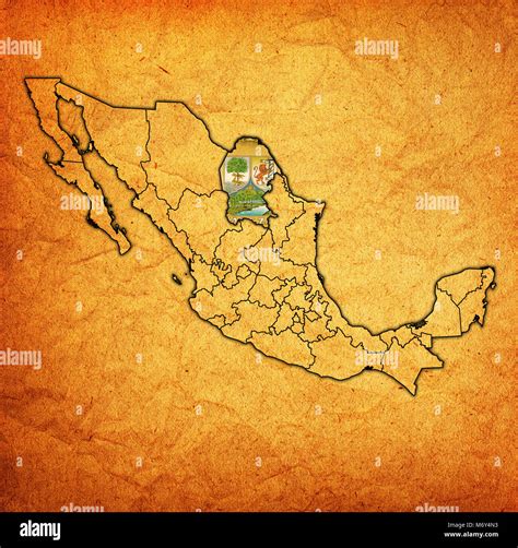 Coahuila Map Fotografías E Imágenes De Alta Resolución Alamy