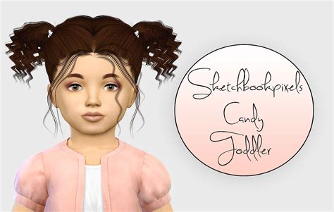 Fabienne Toddler Hair Sims 4 Sims 4 Children Sims Baby