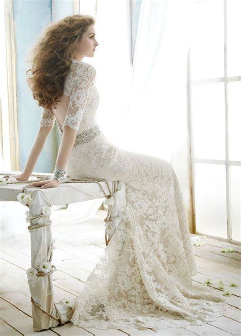 47 Charming Long Sleeved Wedding Gowns