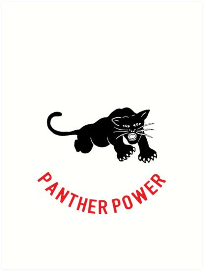 The Black Panther Party Black History Art Print By Urbanapparel