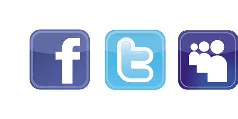 Facebook And Twitter Logo Clipart Best