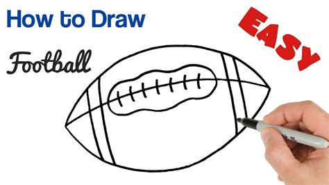 Easy Football Drawings