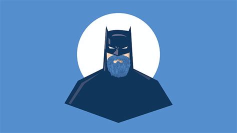 Bearded Batman Batman Superheroes Digital Art Artwork Hd Wallpaper