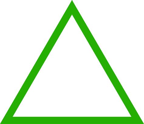 Green Hollow Triangle