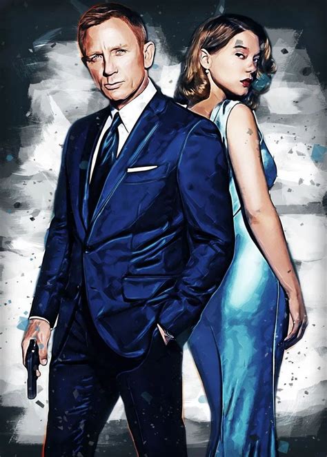 Spectre James Bond 007 Poster By Fasata Design Displate James