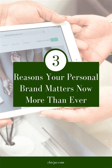3 Reasons Why Your Personal Brand Matters Now More Than Ever Chic Jae Portrait Photography