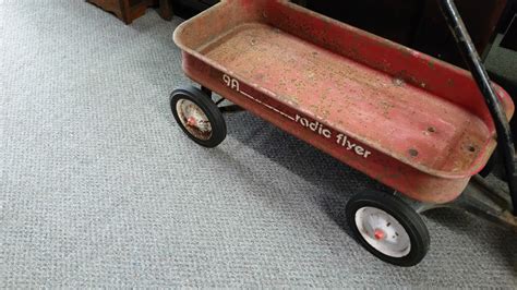 Old Radio Flyer Red Wagon Really Cool Radio Flyer Red Wagon Old