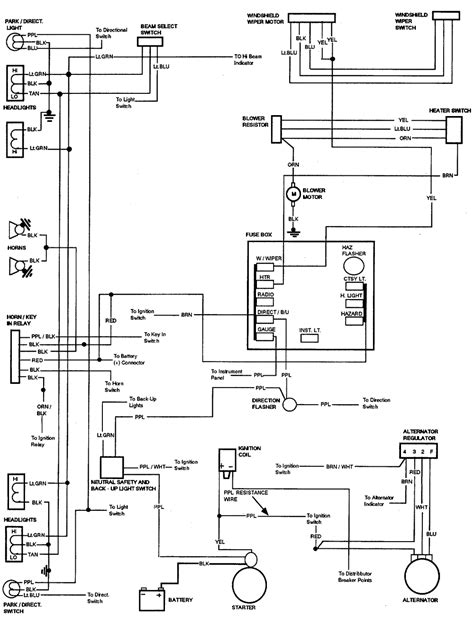 1969 Chevelle Alternator Wiring Diagram