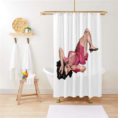 Sexy Woman Shower Curtain By Niker Redbubble