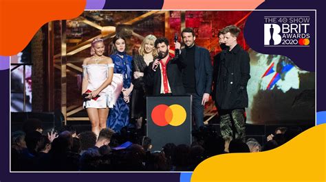 Foals Win Best Group The Brit Awards 2020 Youtube