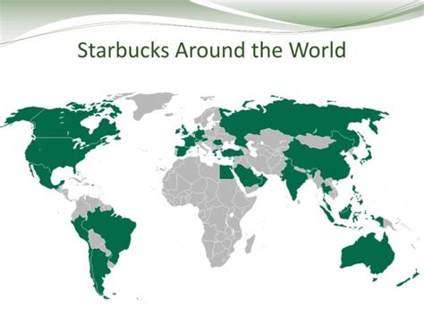 Var Ligger Starbucks Runt Om I Världen