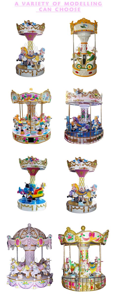 6 Seats Small Carousel For Sale Child Rides