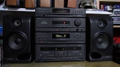 Sony Lbt D307 Compact Hi Fi Stereo System Speakers Youtube