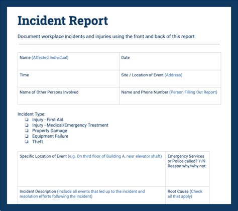 In order to prevent going under, companies will have difficult decisions to make, including in 2018/2019, over 9,835 incidents of employee theft were reported by british police, although the true figure (including. Incident Report Samples to Help You Describe Accidents ...