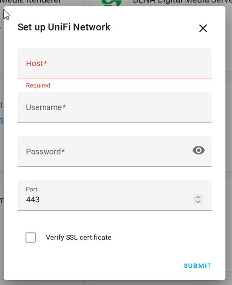 Help Attempting UniFi Network Integration Unable To Find Host Help Home Assistant Community