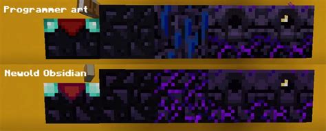 Newold Obsidian Minecraft Texture Pack