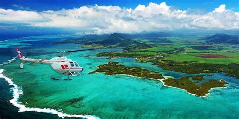 Mauritius Underwater Waterfall Helicopter Tour Exclusive Mauritius