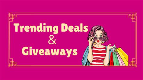 Trending Deals And Giveaways 📣 Prime Deals Coupons Giveaways And More