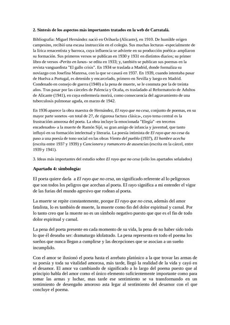 Check spelling or type a new query. Análisis Literario Del Poema La Canción / Analisis ...