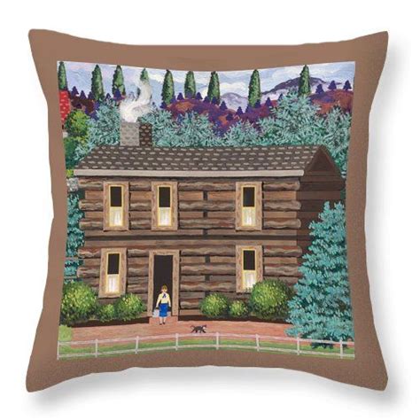 Charming Honoring To Do My Best Wood Cabin From American Folk Art