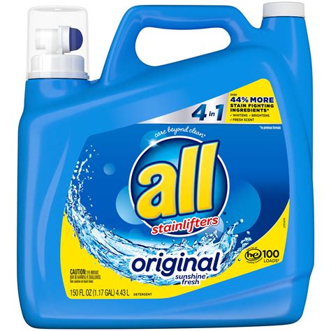 All With Stainlifters Original Liquid Laundry Detergent 4 In 1