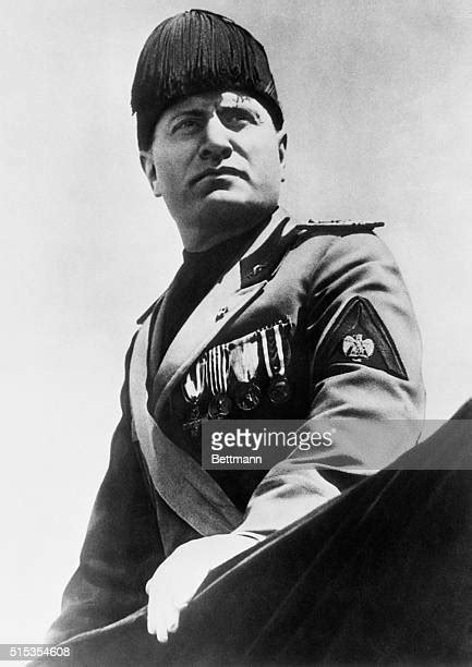 Benito Mussolini Photos And Premium High Res Pictures Getty Images