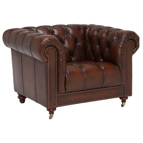 Explore a range of styles including accent chairs and armchairs. Ullswater Club Chair, Brown Leather | Armchairs - Barker ...