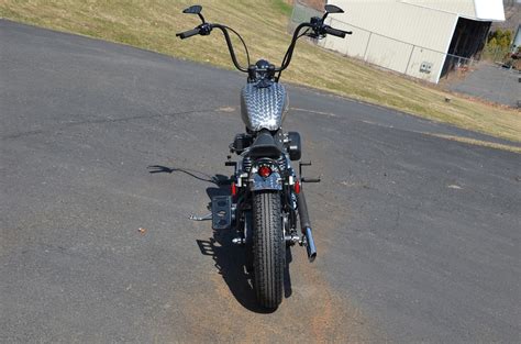 Biker Excalibur Ii Harley Evo Powered Softail Bobber By American