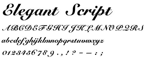 Elegant Script Free Font Download Font Supply