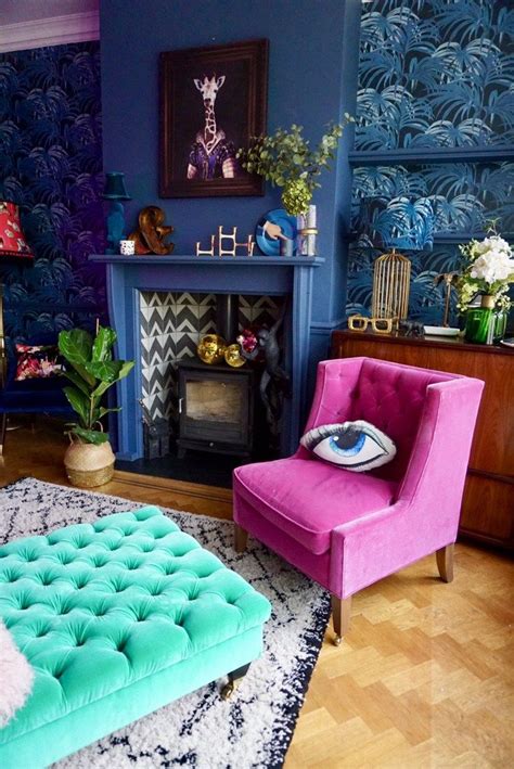 10 Blue Living Room Ideas That Make An Unforgettable Statement Hunker