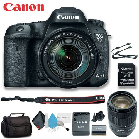 Canon Eos 7d Mark Ii Dslr Camera With 18 135mm F35 56 Is Usm Lens