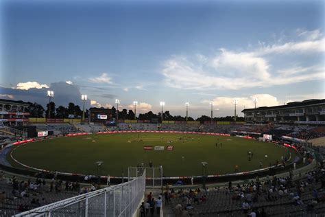 Evening Skies At The Punjab Cricket Association Stadium In Mohali