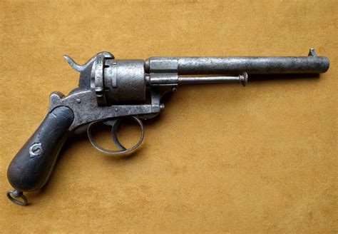 Large Lefaucheux Pin Fire Revolver Calibre 9 Mm Ca 1850 Catawiki