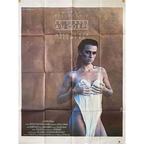 Affiche de cinéma française de LE DIABLE AU CORPS 120x160 cm