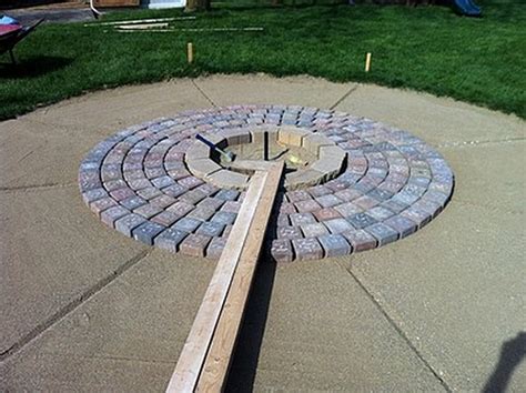 Diy Patio With Fire Pit The Owner Builder Network