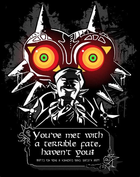 Youve Met With A Terrible Fate Havent You By Tchukart On Deviantart Zelda Majoras Mask
