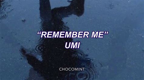 ★和訳★remember Me Umi Youtube