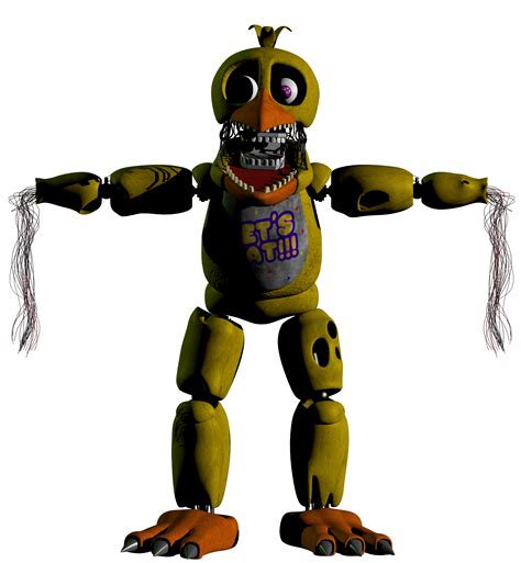 Stylized Withered Chica By Austinthebear On Deviantart