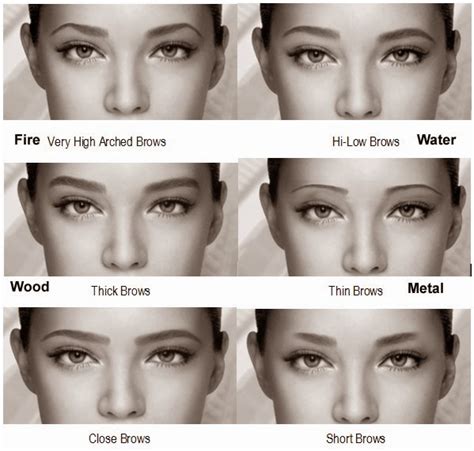 choose the best brow shape for you beautiful girls magazine september