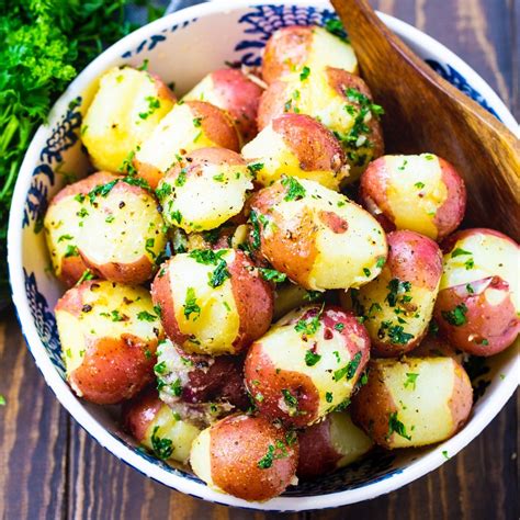 Buttered Parsley Potatoes Spicy Southern Kitchen