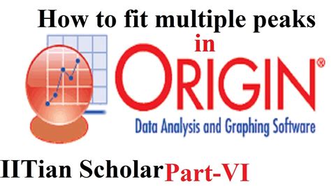 How To Fit Multiple Peaks In Origin Gaussian Peak Fitting In Origine Peak Fitting In Origin