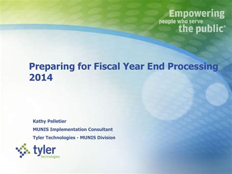 Everything you need to manage your organization's finances. Year End Closing