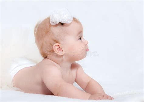 Baby Face Side View Stock Image Image Of Little People 28103123