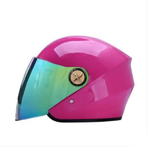 Pink Full Face Helmet Motorcycle Helmet Mens Womens Helmet Abs High