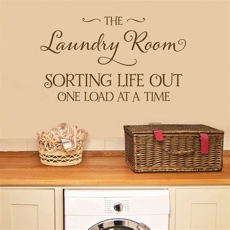 Laundry Room Quotes For Walls Quotesgram