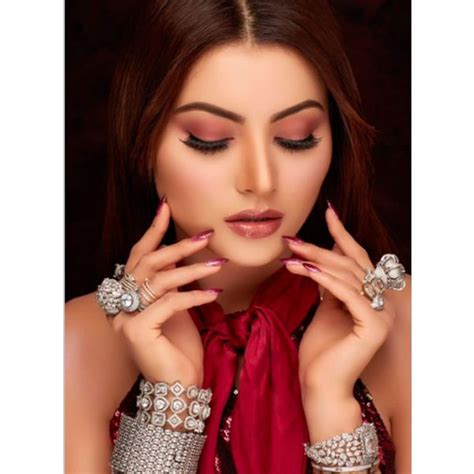 urvashi rautela is a scarlet siren in the sexiest gown you ll ever see