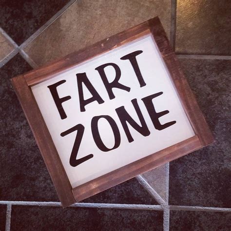 Fart Zone Bathroom Signs Bathroom Decor Boys Bathroom Etsy